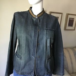 Liz Claiborne Blue Denim Jacket